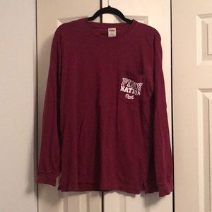 Long sleeve PINK shirt